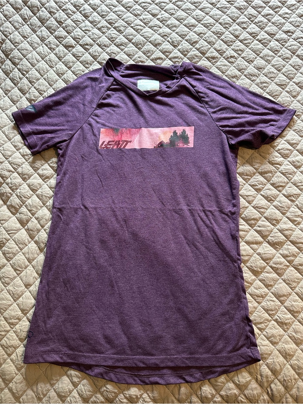 Leatt women’s AllMTN 2.0 Jersey Purple Small